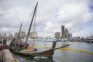 Columbus Replica Ship Sinks in Texas, Again