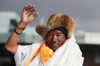 Sherpa Just Climbed Everest for 24th Time. His 23rd Was a Week Ago