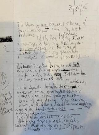 Handwritten Will Found Under Aretha Franklin's Cushions