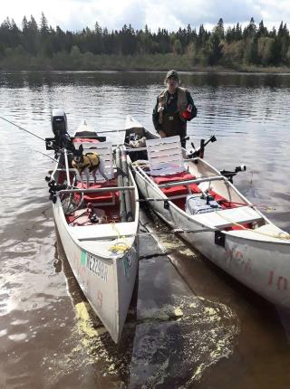 Scouts Rescue 2 Fishermen on Remote Lake