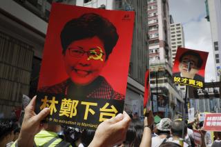 China Blames 'Foreign Forces' for Massive HK Protest