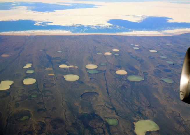 Canadian Arctic Now Looks Like Swiss Cheese