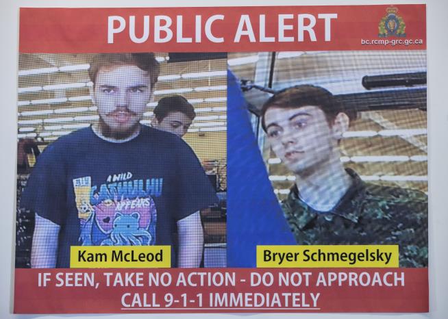 Manhunt for Canada Teens Focuses on Remote Area