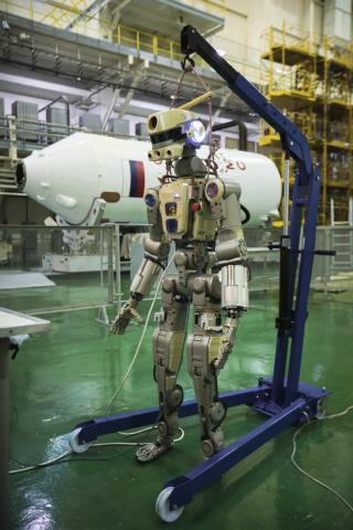 Humanoid Robot Fedor Arrives at Space Station