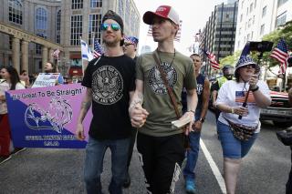 'Straight Pride' Parade Draws Protesters