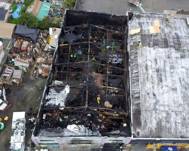 Neither Defendant Convicted in Oakland Warehouse Fire