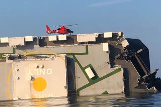 'Best Day of My Career': Coast Guard Rescues 4 From Capsized Ship