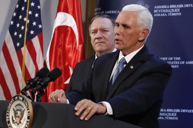 Mike Pence: Turkey Agree to Ceasefire in Syria