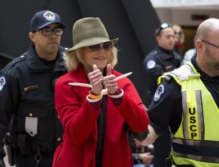 Fonda's 4th Arrest Earns Her a Night Behind Bars