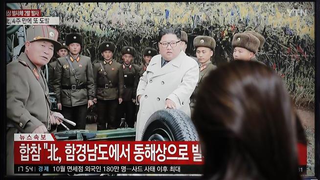 South: North Korea Fired Projectiles Into the Sea