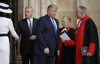 Trump: Ignore All the Pics, I Don't Know Prince Andrew