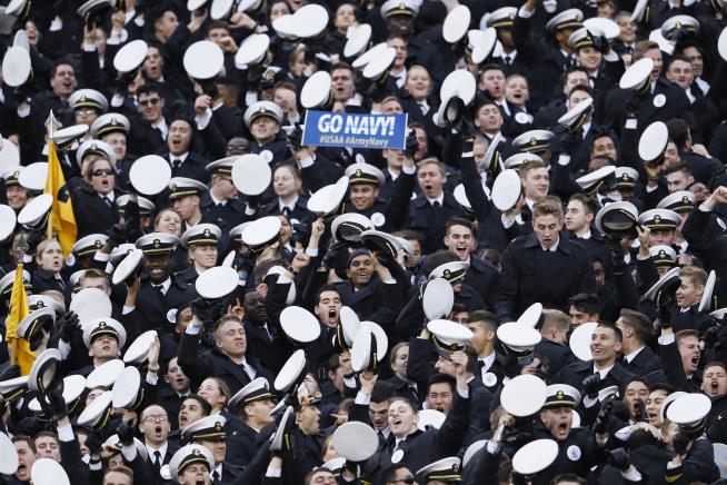 Army, Navy Academies Check Stands for 'White Power' Signs