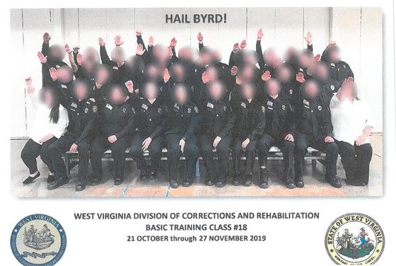 37 Fired Over Nazi Salute in Photo of Corrections Cadets