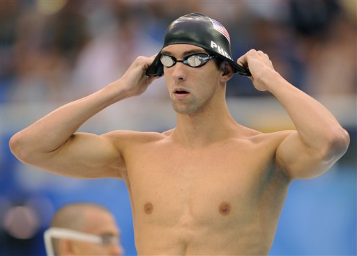 Phelps Grabs Gold No. 6