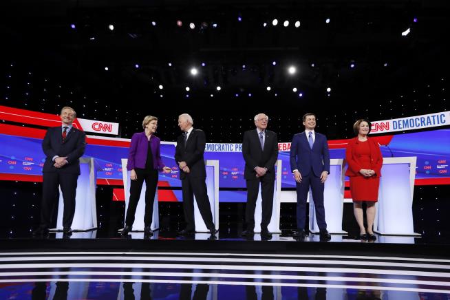 First Question in Democratic Debate Was on Iran