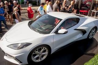 Preproduction Corvette Found With Wheels Stolen