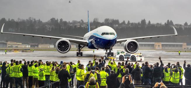New Boeing Jetliner Takes Off and Lands