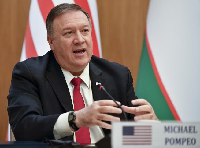 Pompeo on Barred Reporter: It's a 'Perfect Message'