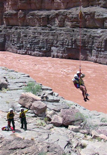Hundreds Plucked From Grand Canyon Flood