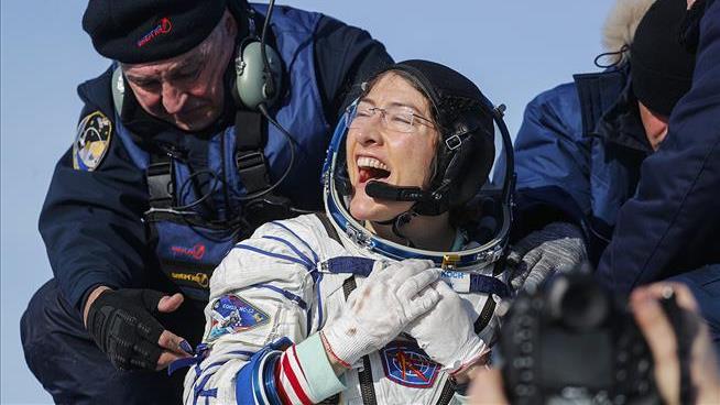 Longest Female Spaceflight Is Complete