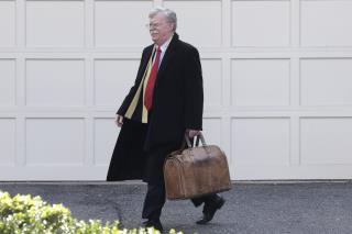 Bolton Hopes White House Won't 'Suppress' His Book
