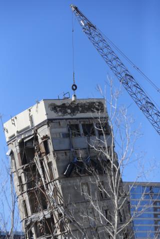 Tower Again Survives Demolition Attempt