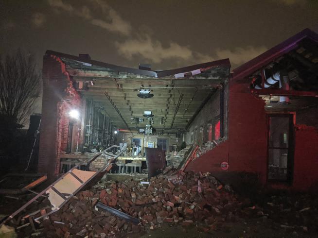 Deadly Tornado Destroys 40 Buildings in Nashville