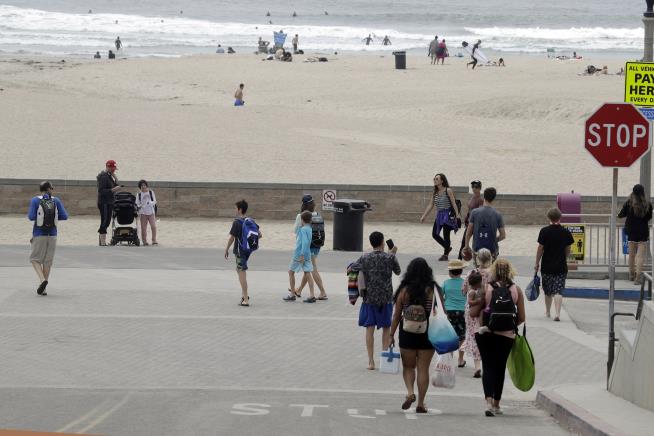 California City Resists Beach Closure Order