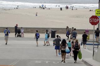California City Resists Beach Closure Order