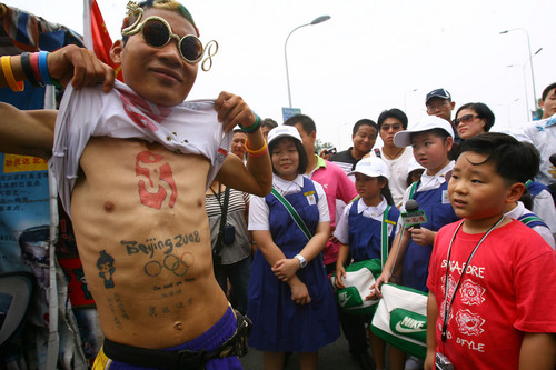 Olympics Fervor Prompts Beijing Tattoo Craze