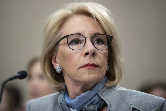 DeVos Releases Overhaul of Sexual Misconduct Rules