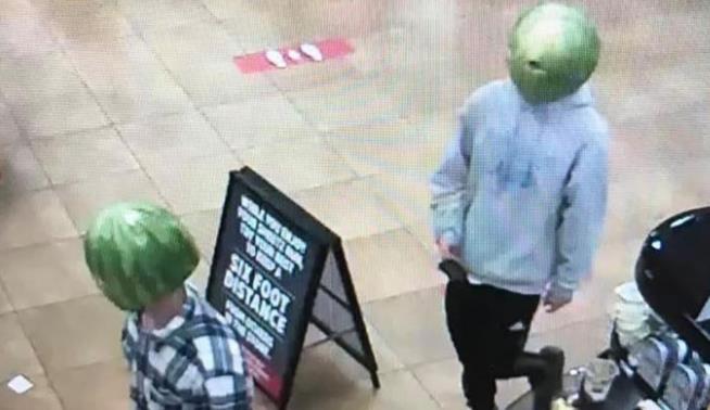 Apparently Out of Masks, Robbers Wore Watermelons