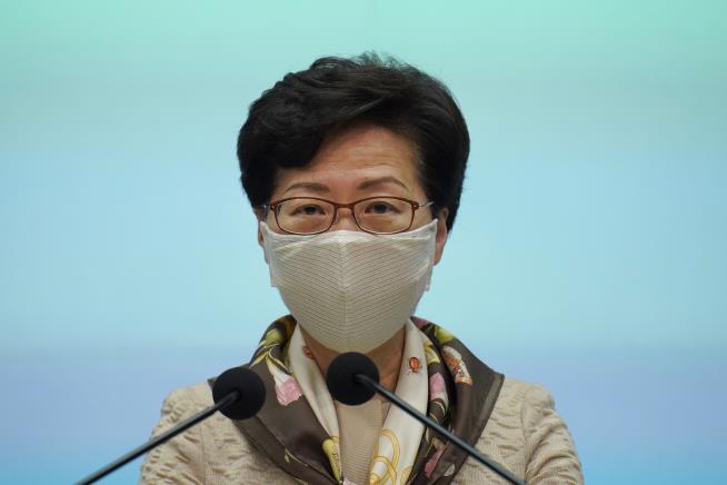 Hong Kong Leader Calls Out US Over Protests