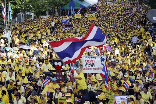 Thai Protesters Storm PM's Office, TV Station