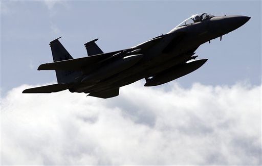 US Fighter Pilot Missing After Crash Into North Sea
