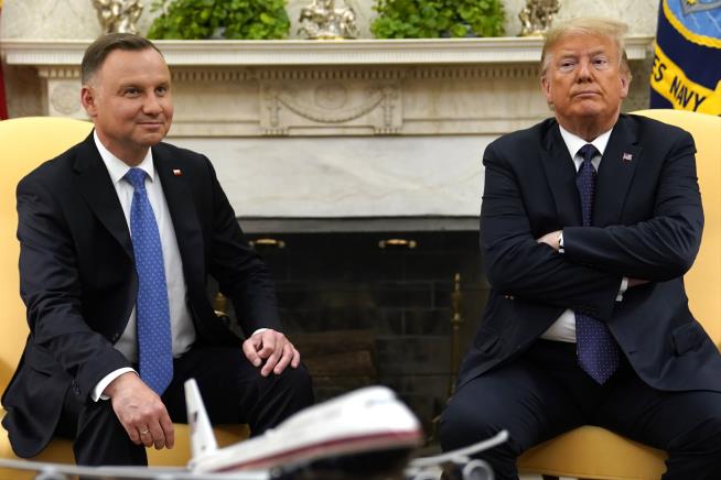 Trump: Poland Will Get Some US Troops Pulled from Germany
