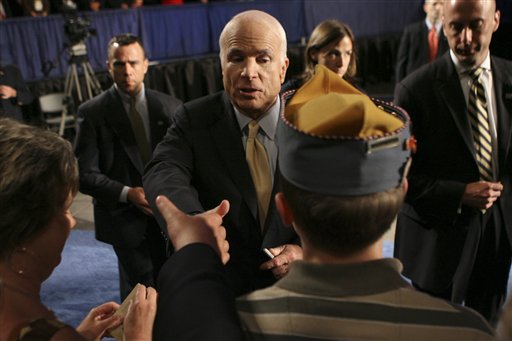McCain Picks Running Mate, But He's Not Telling Yet