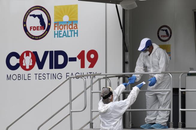 Florida's Virus Woes: 'Like Swimming for Shore and Not Seeing Shore'