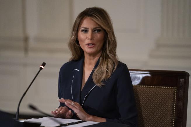 In First Lady's New Project, 'Optimism for the Future'