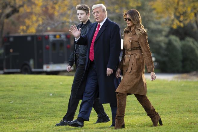 Barron Trump Won't Be Attending In-Person Classes