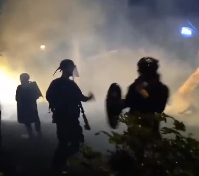 2 Cops Injured as Portland Protest Is Declared a Riot