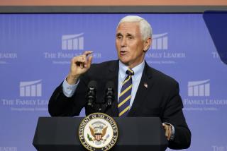 Pence Sends 'Love and Prayers' to Trump