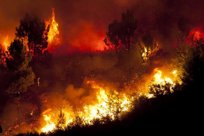 Fires From Unusual Heat Wave Kill 2, Force Thousands to Flee
