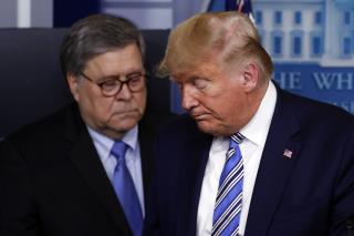 Trump 'Not Happy' With Barr After End of Obama-Era Probe