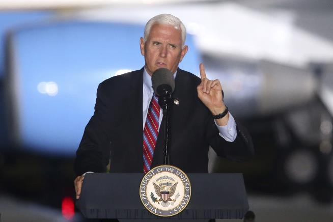 Pence's Chief of Staff Tests Positive