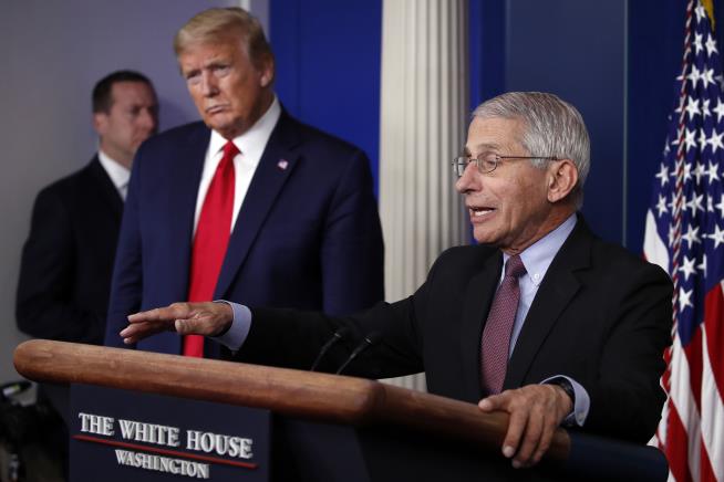 Trump Hints He Might Fire Fauci After Election