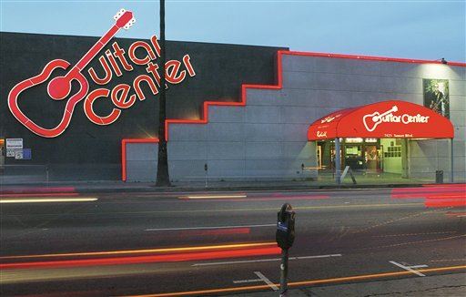 Guitar Center Files for Bankruptcy
