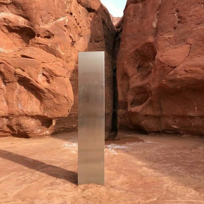 'The Strangest Thing': Mysterious Monolith Discovered in Utah