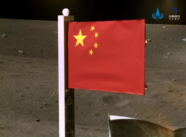 China Plants Its Flag on the Moon
