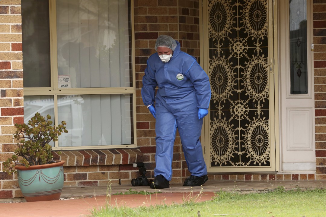Couple killed in a seemingly random “terrorism incident.”